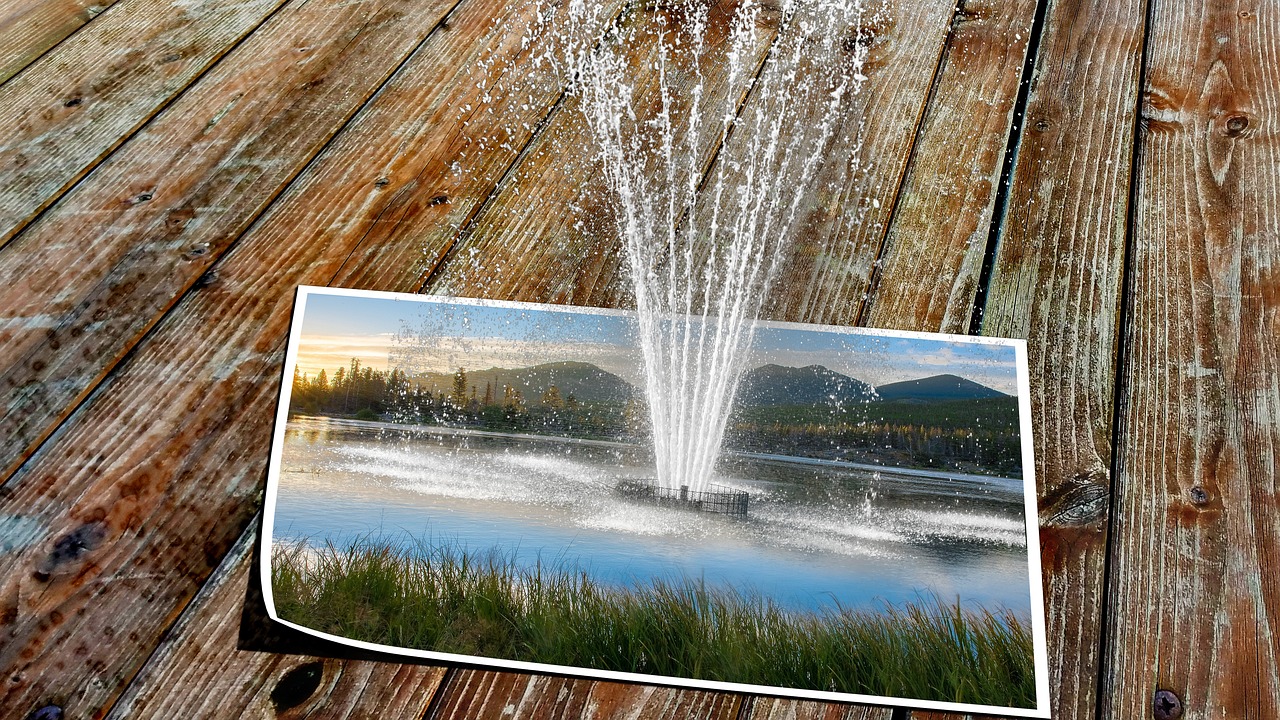Lake, fountain, photo — Maximize Your Crypto Gains with Raydium Swap