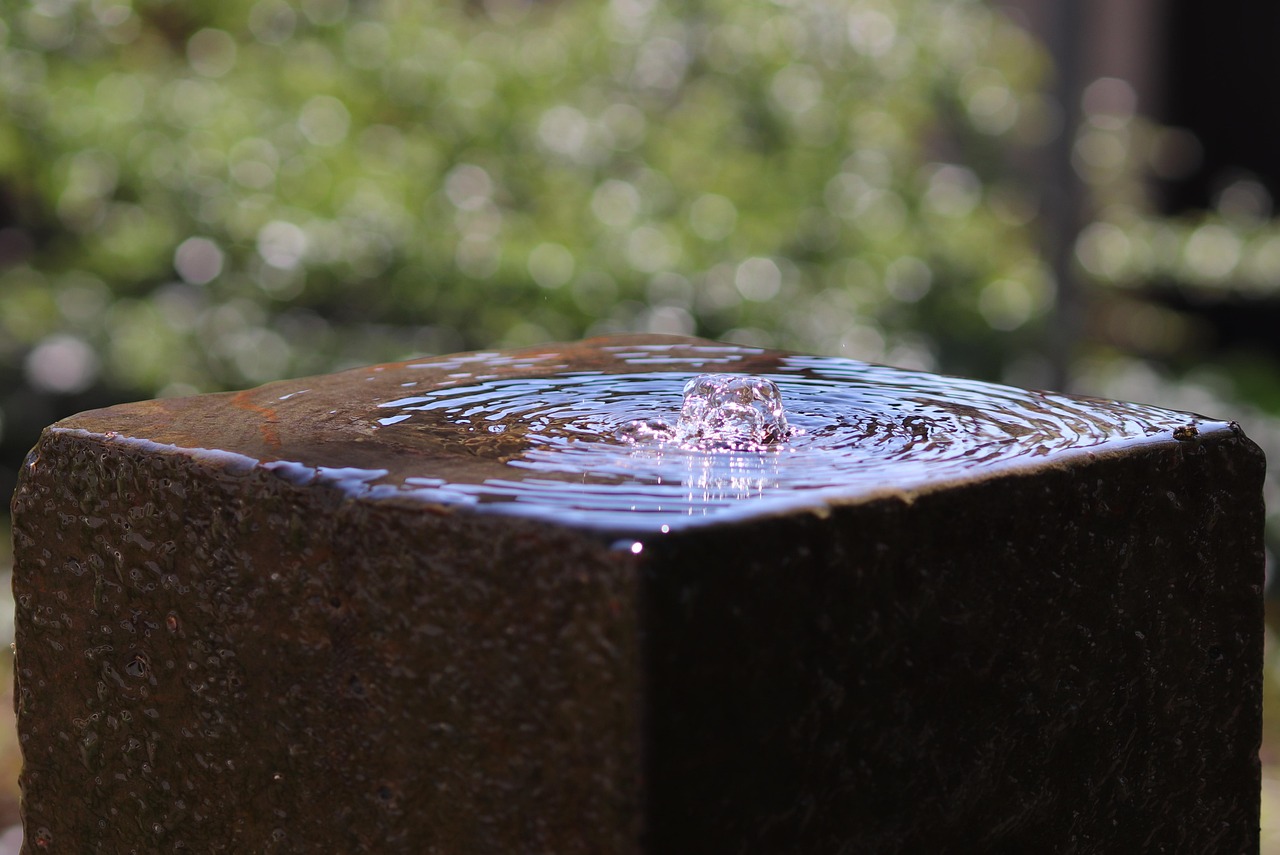 Water feature, fountain, gush — Navigate Your Crypto Journey with Atomic Wallet